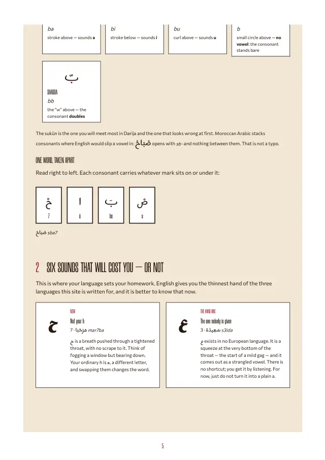 Page 4 of the A1 sample