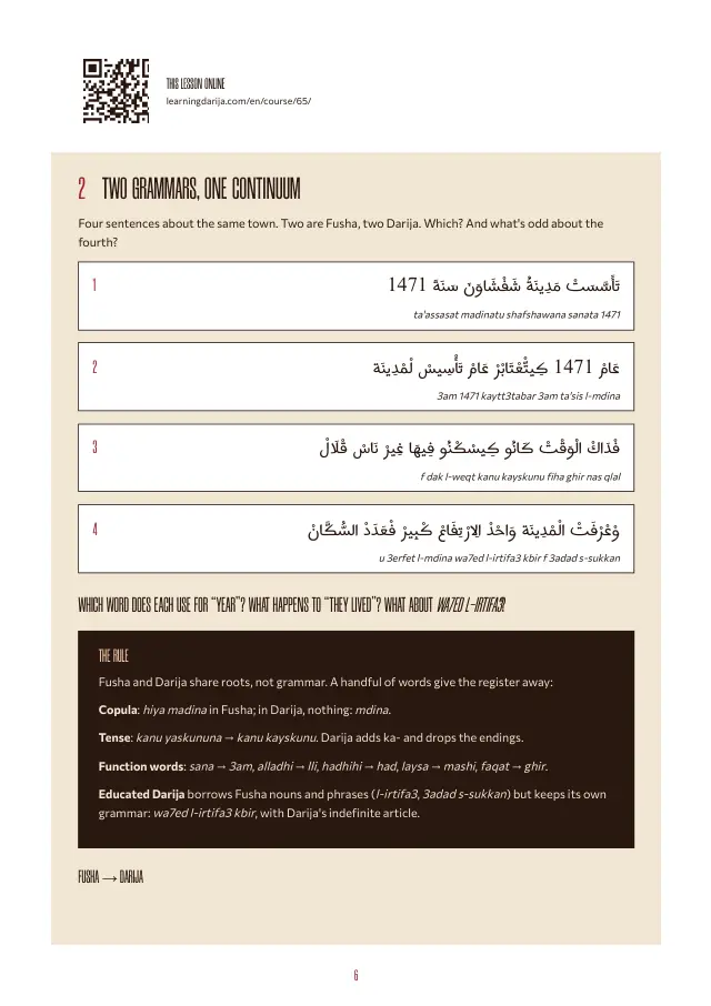Page 5 of the B2 sample