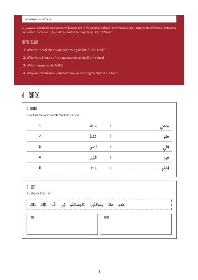 Page 8 of the B2 sample